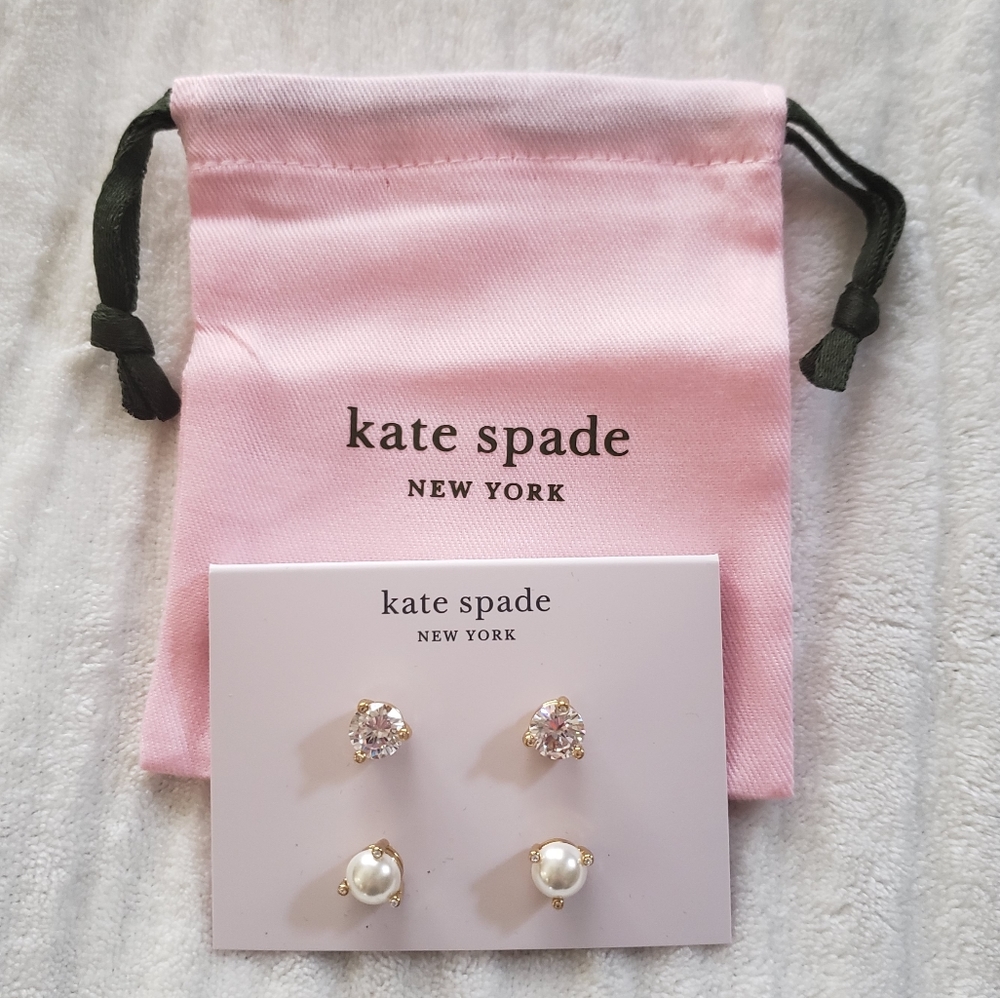 NWT Kate Spade Rise&Shine Stud Earrings